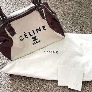 Shoulder/Duffle logo Celine bag